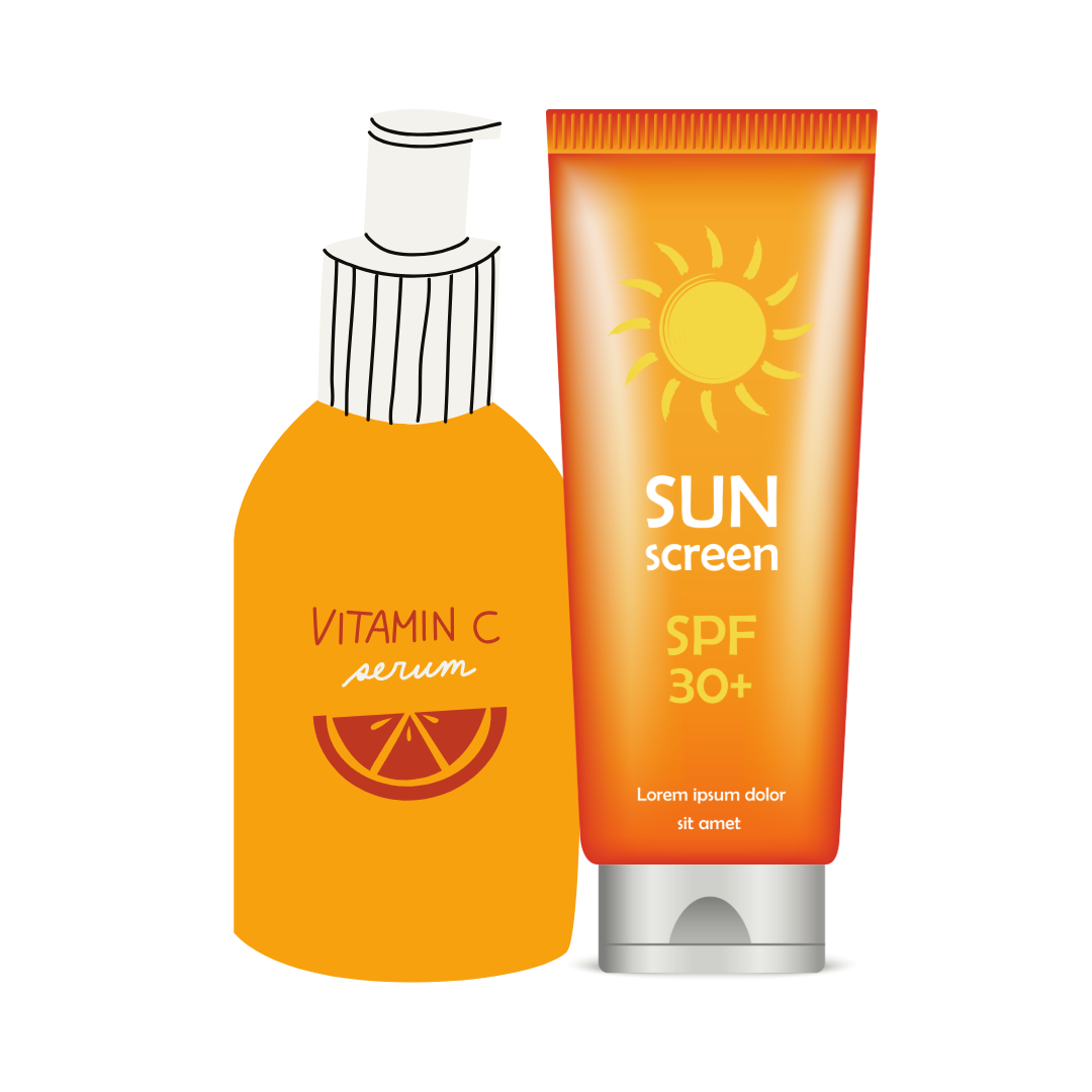 Sunscreen + Vitamin C