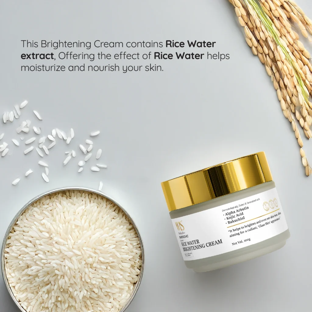 rice water cream