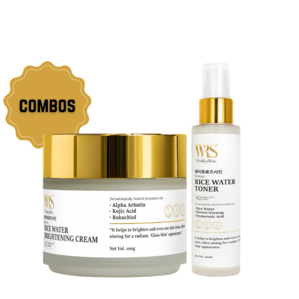 K-beauty Combo Brightening Cream + Toner